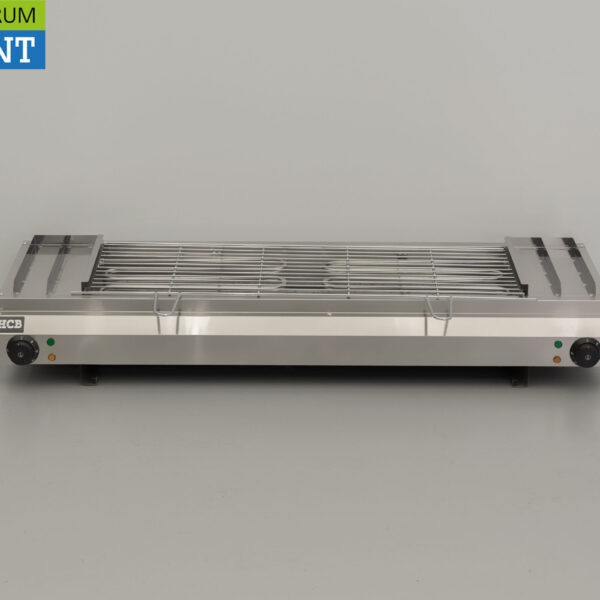 Acier inoxydable Gril Sategrill Gril barbecue Gril à eau 110 cm 2 x 230V Horeca