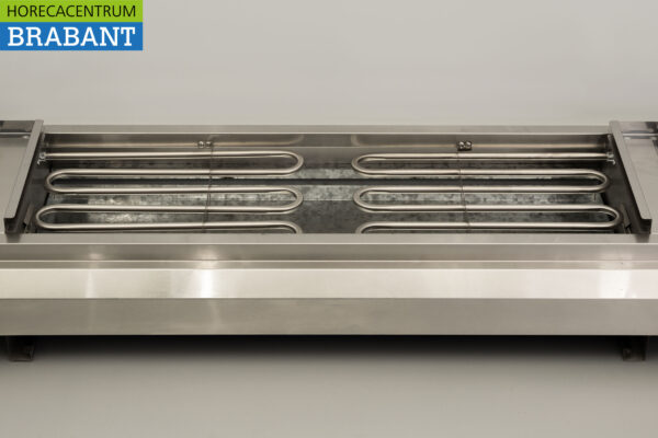Acier inoxydable Gril Sategrill Gril barbecue Gril à eau 110 cm 2 x 230V Horeca – Image 6