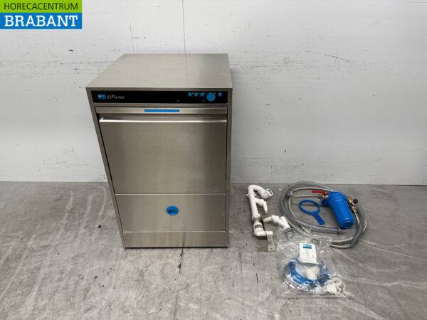 Lave-vaisselle Meiko Upster en acier inoxydable avec pompe de vidange 400V Horeca