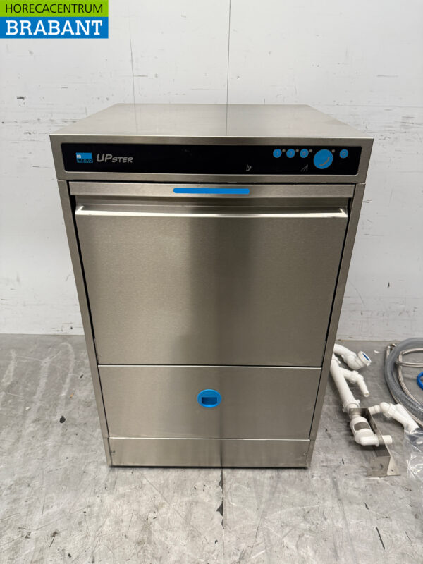 Lave-vaisselle Meiko Upster en acier inoxydable avec pompe de vidange 400V Horeca – Image 2