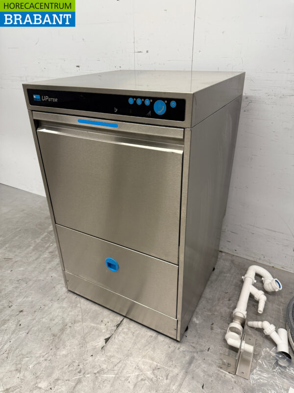 Lave-vaisselle Meiko Upster en acier inoxydable avec pompe de vidange 400V Horeca – Image 3