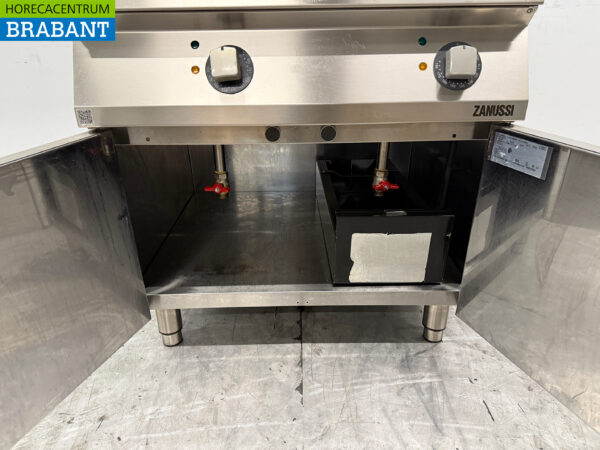 Friteuse double Zanussi en acier inoxydable 2 x 15 litres 400V Bj. 2022 Restauration – Image 5