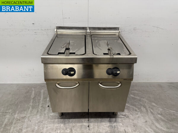 Friteuse double Electrolux en acier inoxydable 2 x 15 litres GAS Restauration