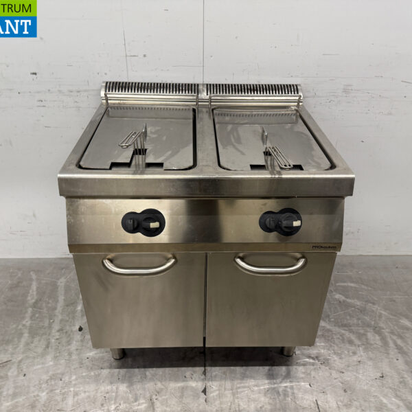 Friteuse double Electrolux en acier inoxydable 2 x 15 litres GAS Restauration