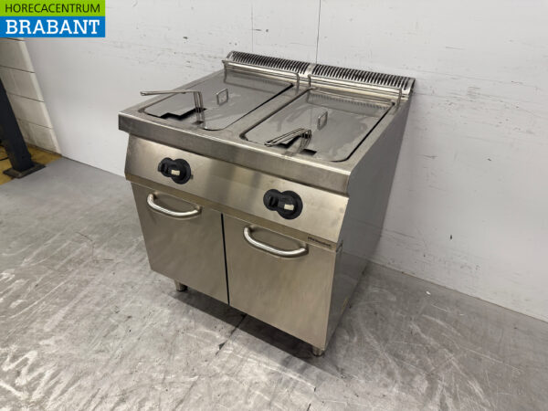 Friteuse double Electrolux en acier inoxydable 2 x 15 litres GAS Restauration – Image 2