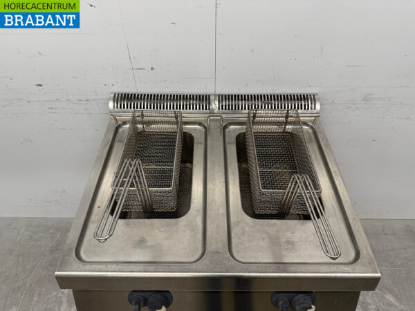Friteuse double Electrolux en acier inoxydable 2 x 15 litres GAS Restauration – Image 4