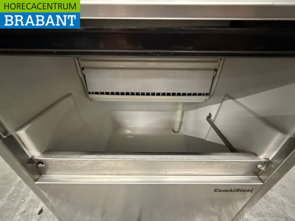 Acier inoxydable Combisteel Machine à glaçons 47 kg/par jour 28 kg bunker 230V Horeca – Image 4