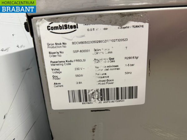Acier inoxydable Combisteel Machine à glaçons 47 kg/par jour 28 kg bunker 230V Horeca – Image 5
