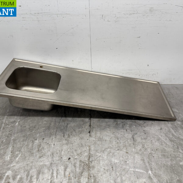 Bac d'évier en acier inoxydable Evier 180 x 70 cm Horeca