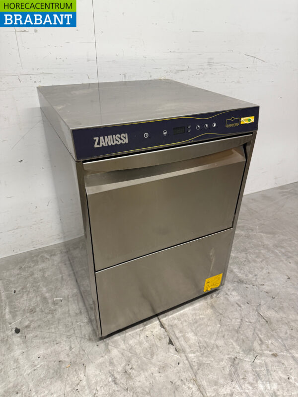 Lave-vaisselle Zanussi en acier inoxydable avec pompe de vidange 230V Horeca – Image 3