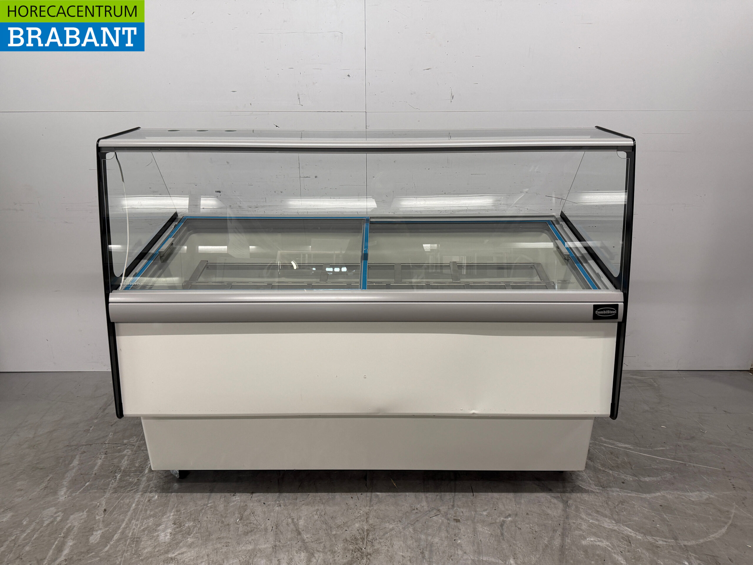 Combisteel mobile Cuba Scoop vitrine à glace 13 bacs 230V Horeca