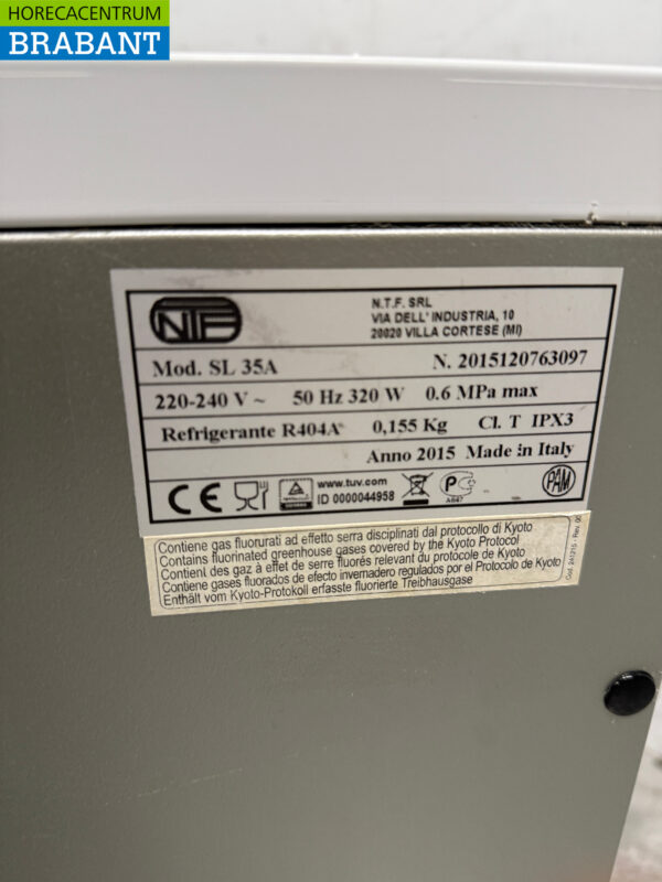 Acier inoxydable Select Ice Machine à glaçons 20 kilos/24 heures Trémie de 4 kilos 230V Horeca – Image 5