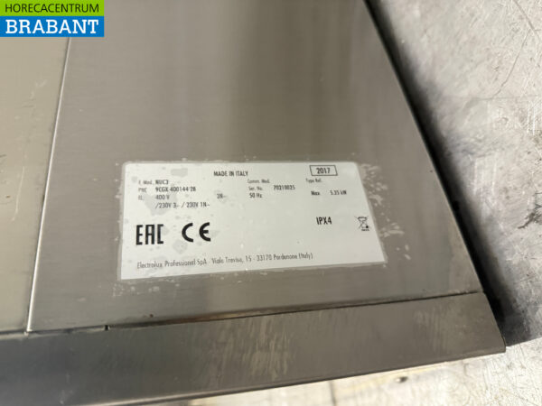 Lave-vaisselle Zanussi en acier inoxydable 230V Horeca – Image 6