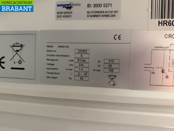 Réfrigérateur Maxxfrost en acier inoxydable 570 litres 230V Horeca – Image 5