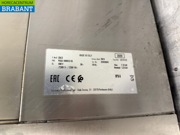 Lave-vaisselle Zanussi en acier inoxydable 230V Horeca – Image 6