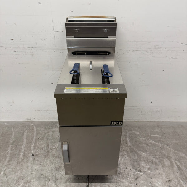 Friteuse HCB en acier inoxydable 15 litres Premium-line GAS Catering