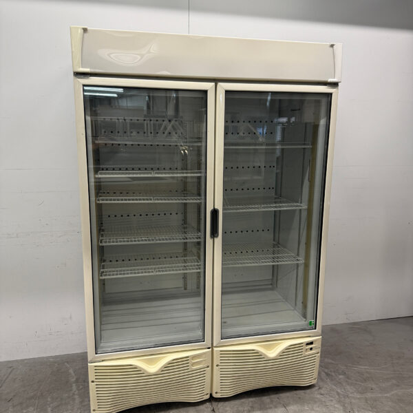 Mondial Réfrigérateur double porte en verre 729 litres 135 cm 230V Horeca