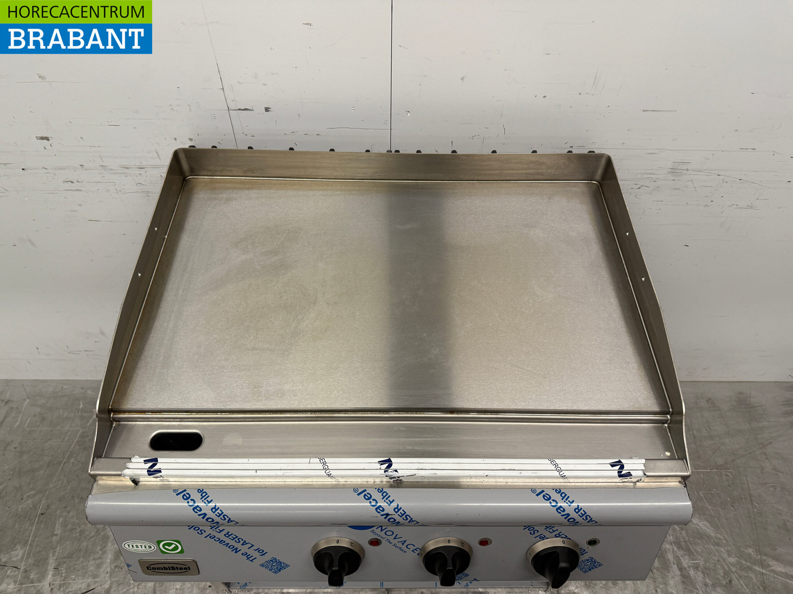 Planche à griller lisse Combisteel en acier inoxydable 80 cm 400V Horeca – Image 4