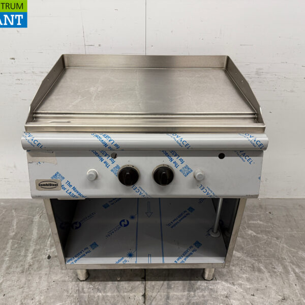 Plaque à pâtisserie lisse Combisteel en acier inoxydable 80 cm GAS Horeca