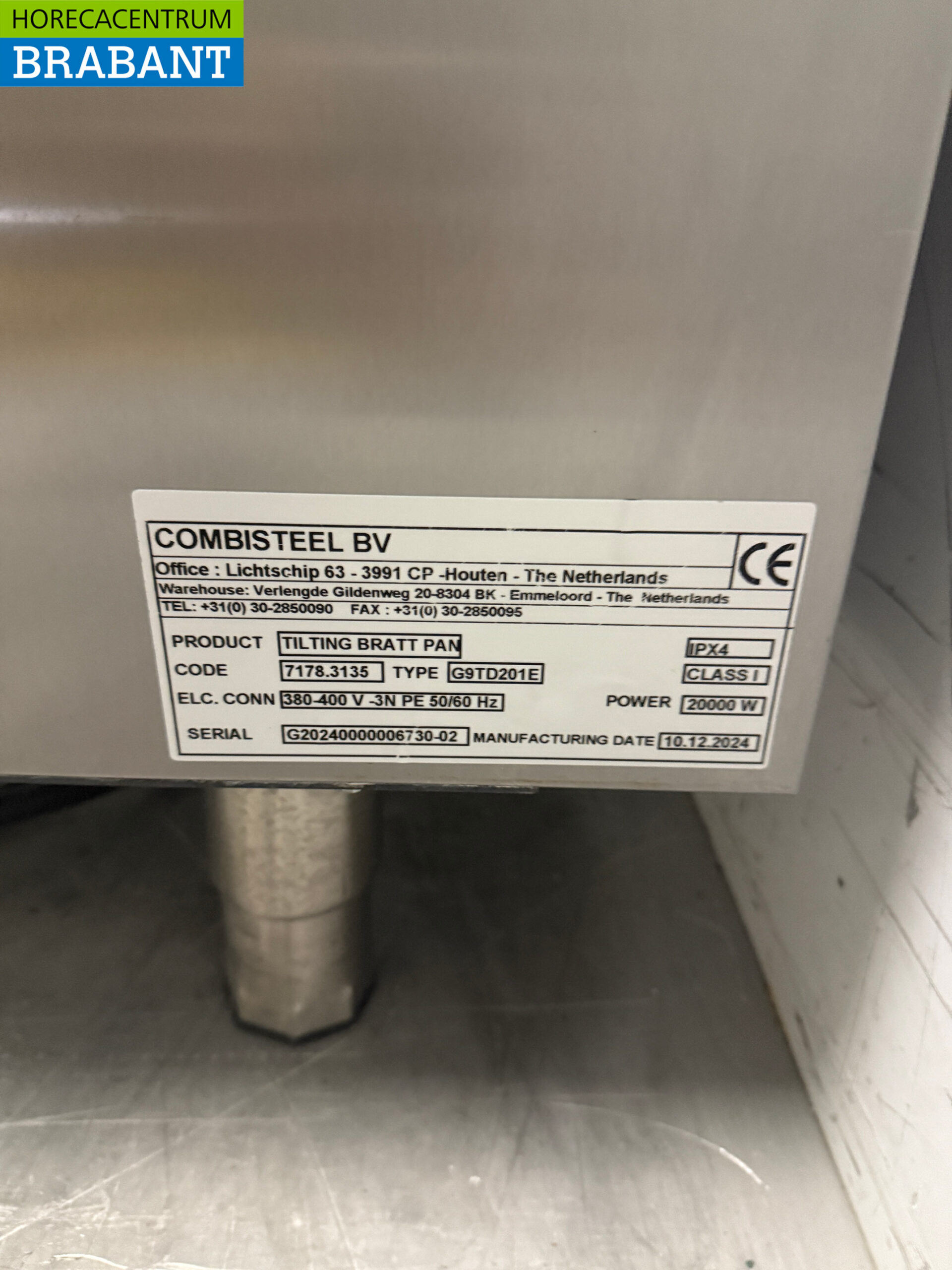 Rôtissoire en acier inoxydable Combisteel 120 litres 120 cm 400V Horeca – Image 6