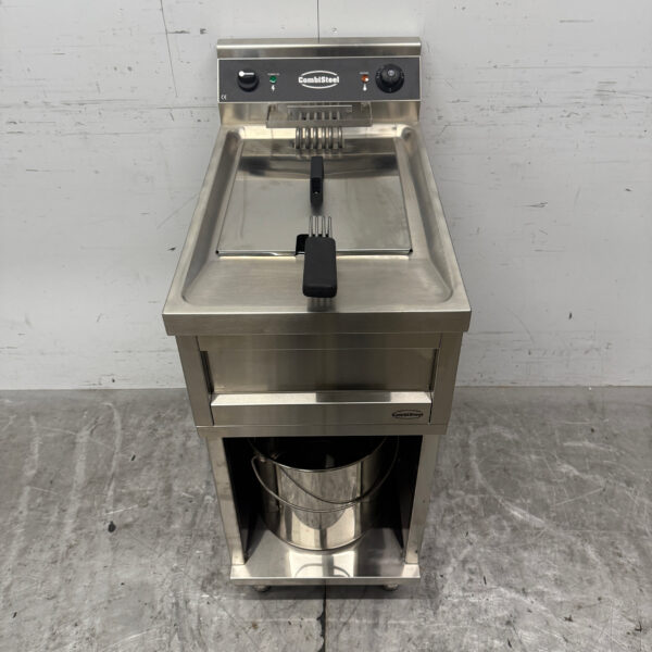 Friteuse Combisteel en acier inoxydable 12 litres 400V Horeca