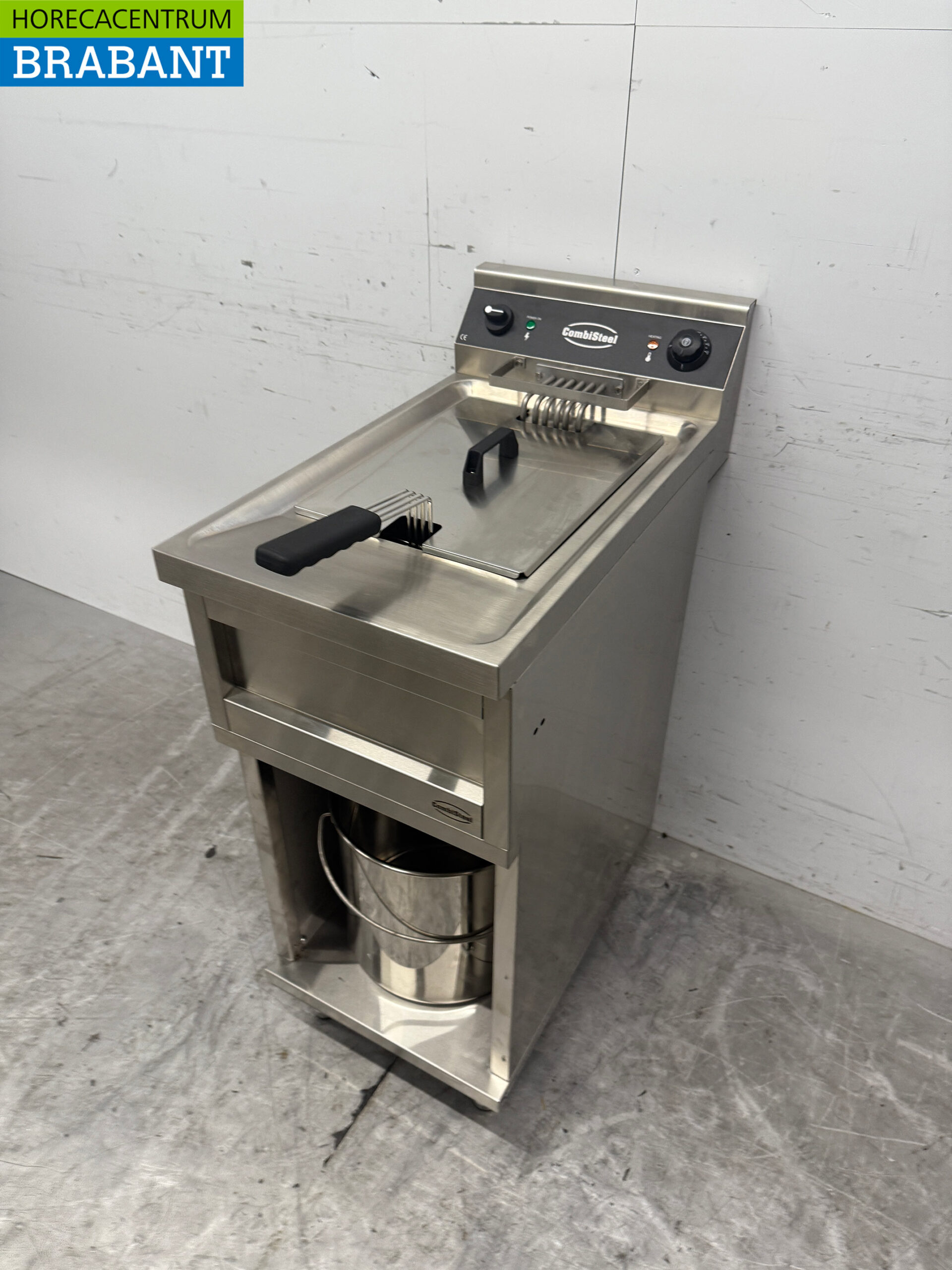 Friteuse Combisteel en acier inoxydable 12 litres 400V Horeca – Image 2
