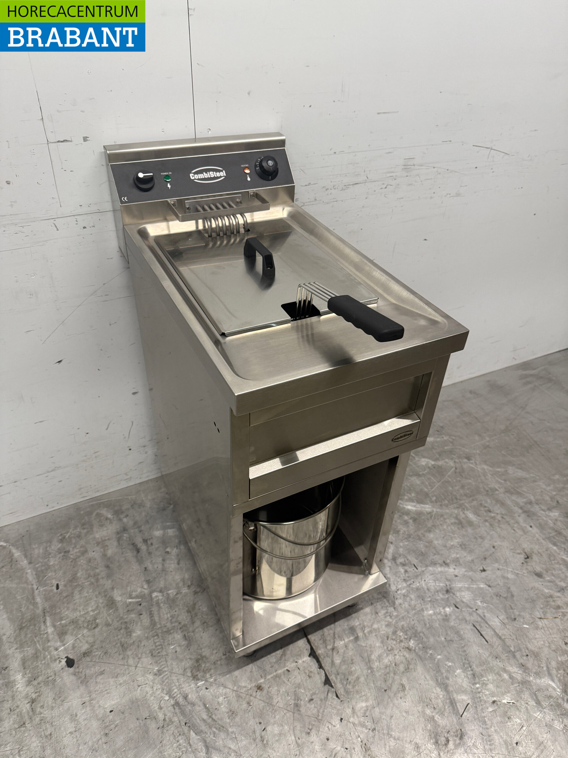 Friteuse Combisteel en acier inoxydable 12 litres 400V Horeca – Image 3