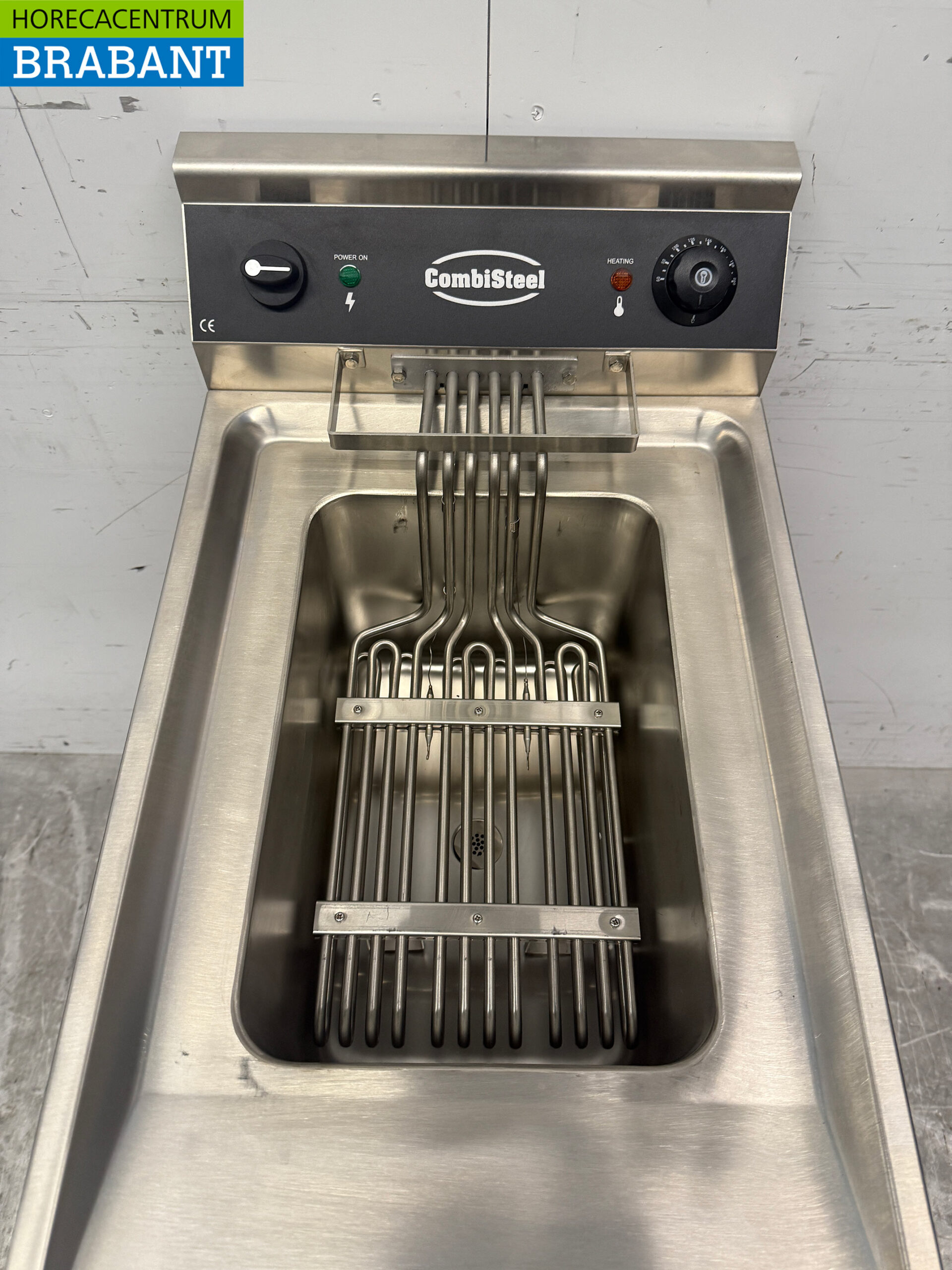 Friteuse Combisteel en acier inoxydable 12 litres 400V Horeca – Image 5