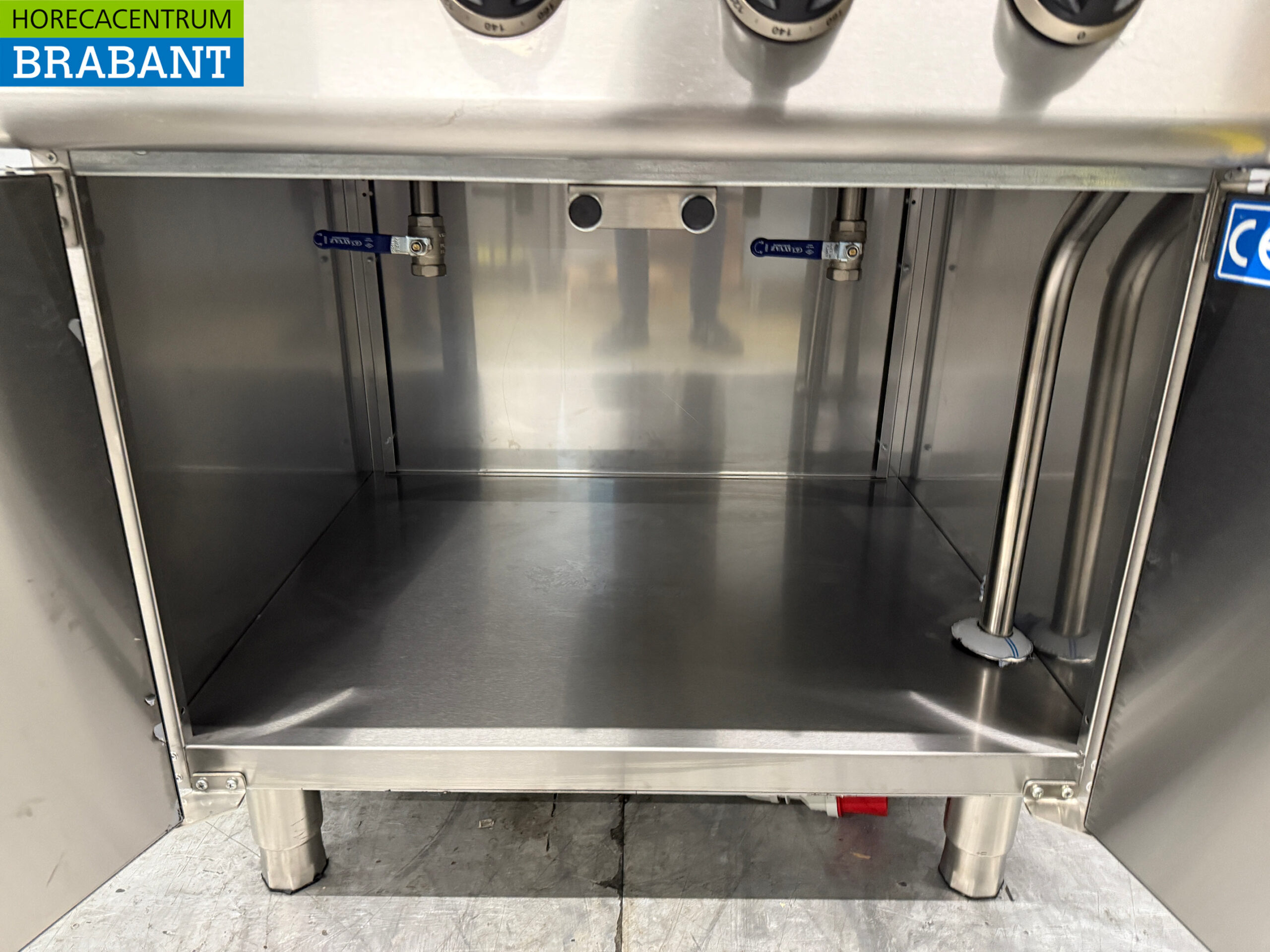 Friteuse double Combisteel en acier inoxydable 2 x 18 litres 400V Horeca – Image 5