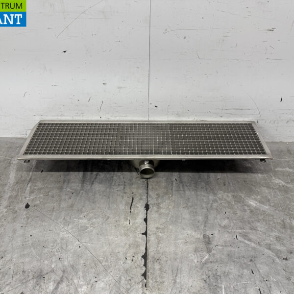 Siphon de sol Combisteel en acier inoxydable 118 x 30 x 14 cm Horeca