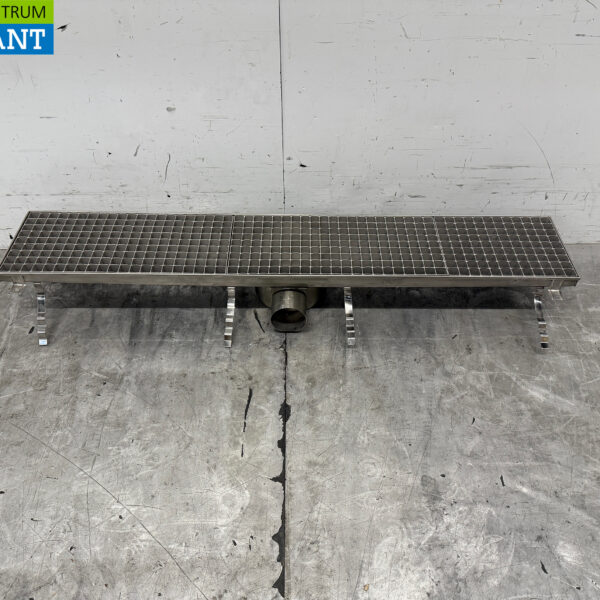 Siphon de sol Combisteel en acier inoxydable 114,5 x 20 x 14 cm Horeca