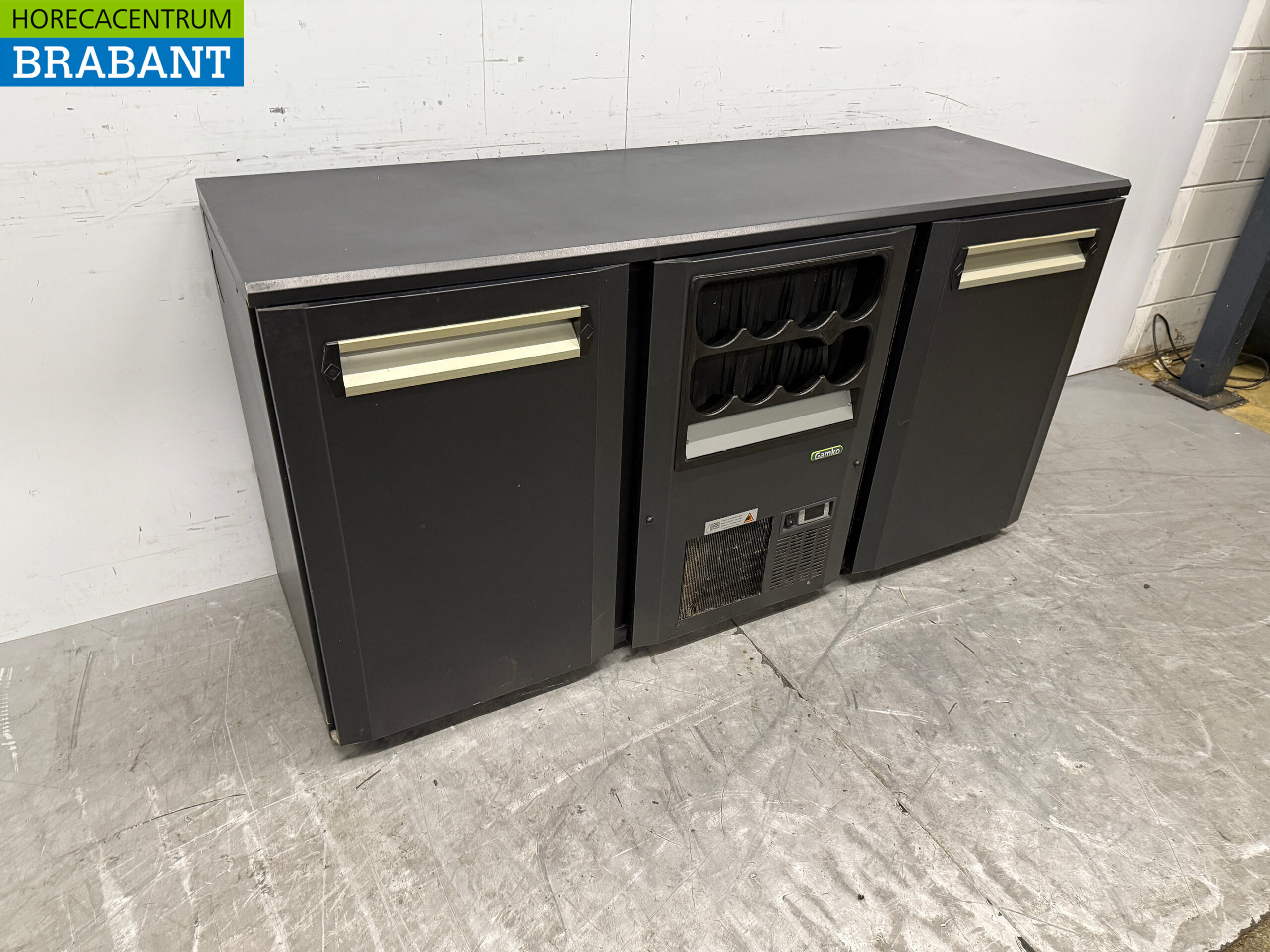 Gamko Nid à bouteilles avec 2 portes 167 cm 230V Horeca – Image 3