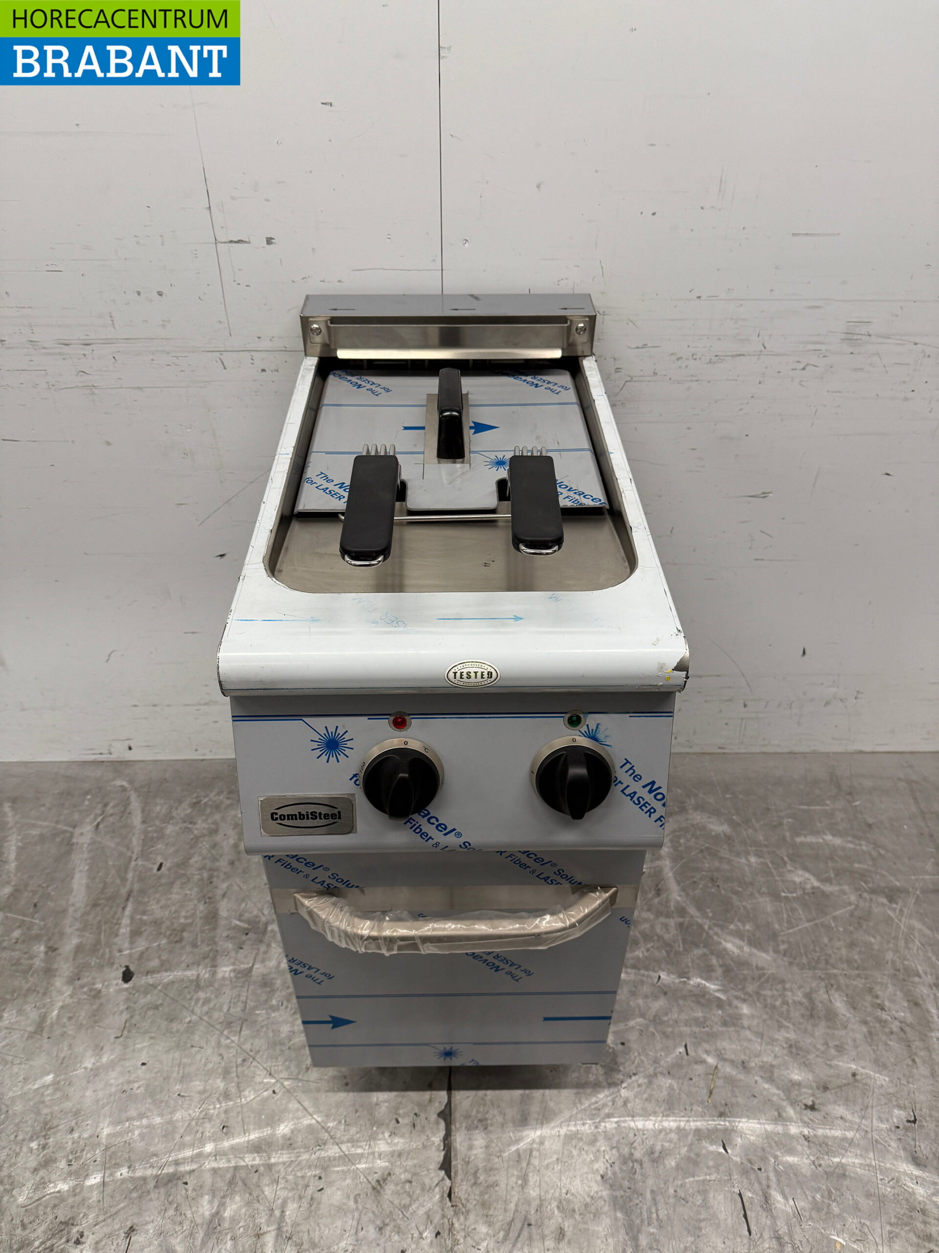 Friteuse Combisteel en acier inoxydable 18 litres 400V Horeca