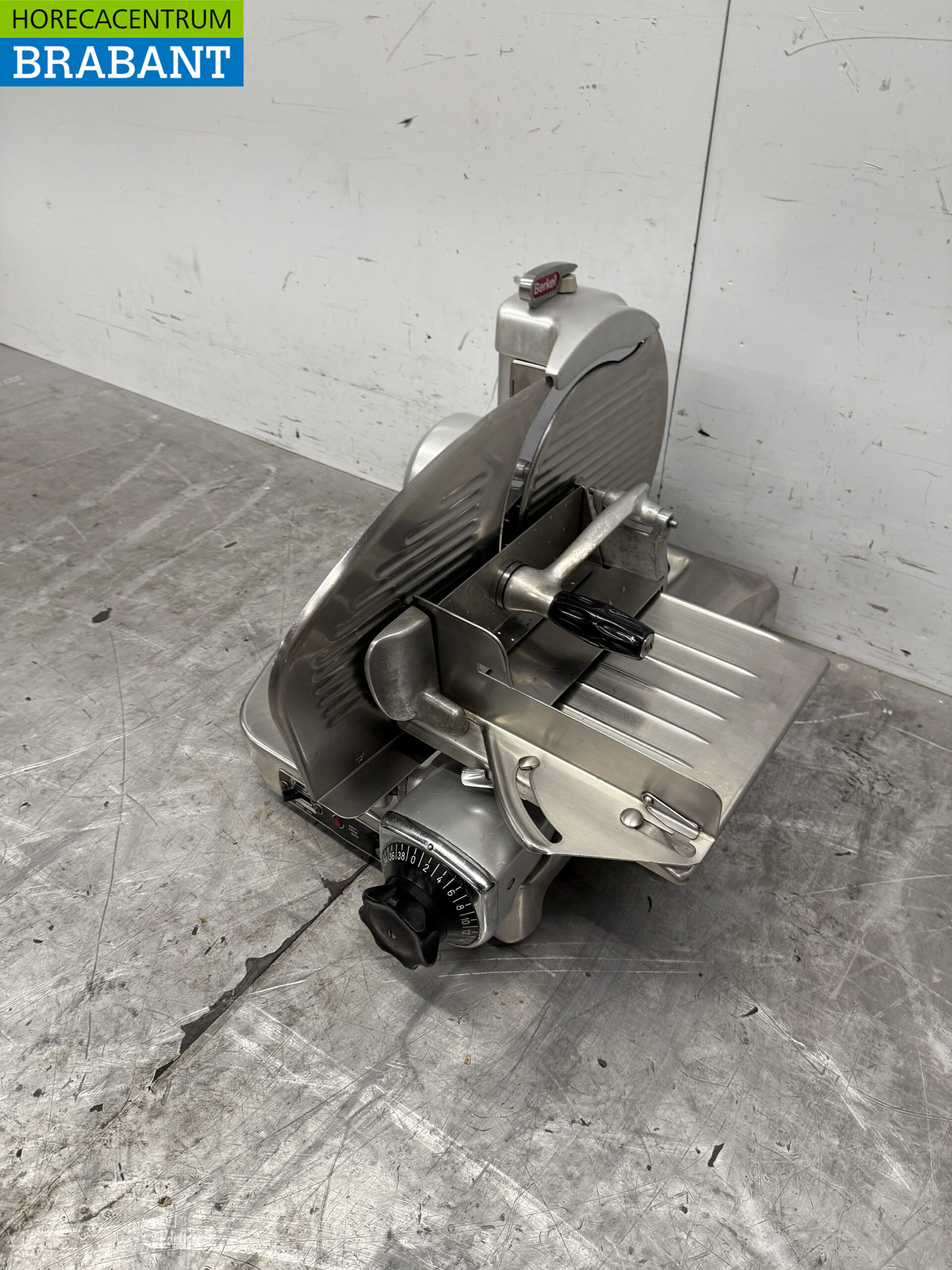Trancheur de viande Berkel 834 en acier inoxydable Trancheur 230V Restauration Boucherie – Image 2