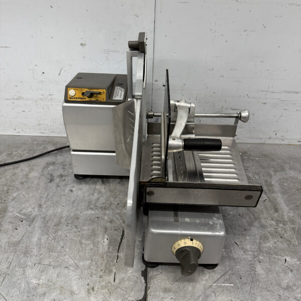 Trancheur de viande Bizerba en acier inoxydable Trancheur 230V Restauration Boucherie
