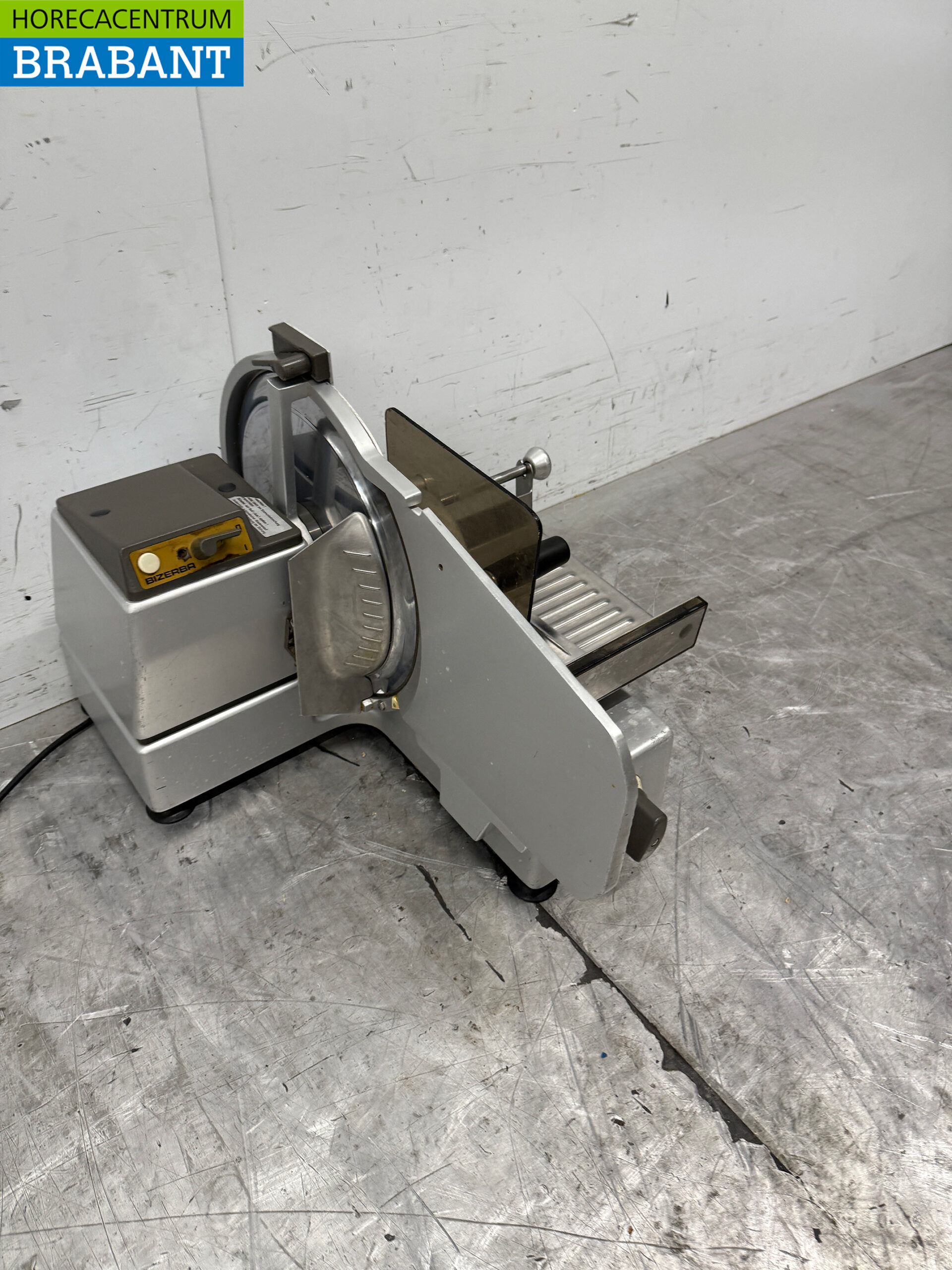 Trancheur de viande Bizerba en acier inoxydable Trancheur 230V Restauration Boucherie – Image 3