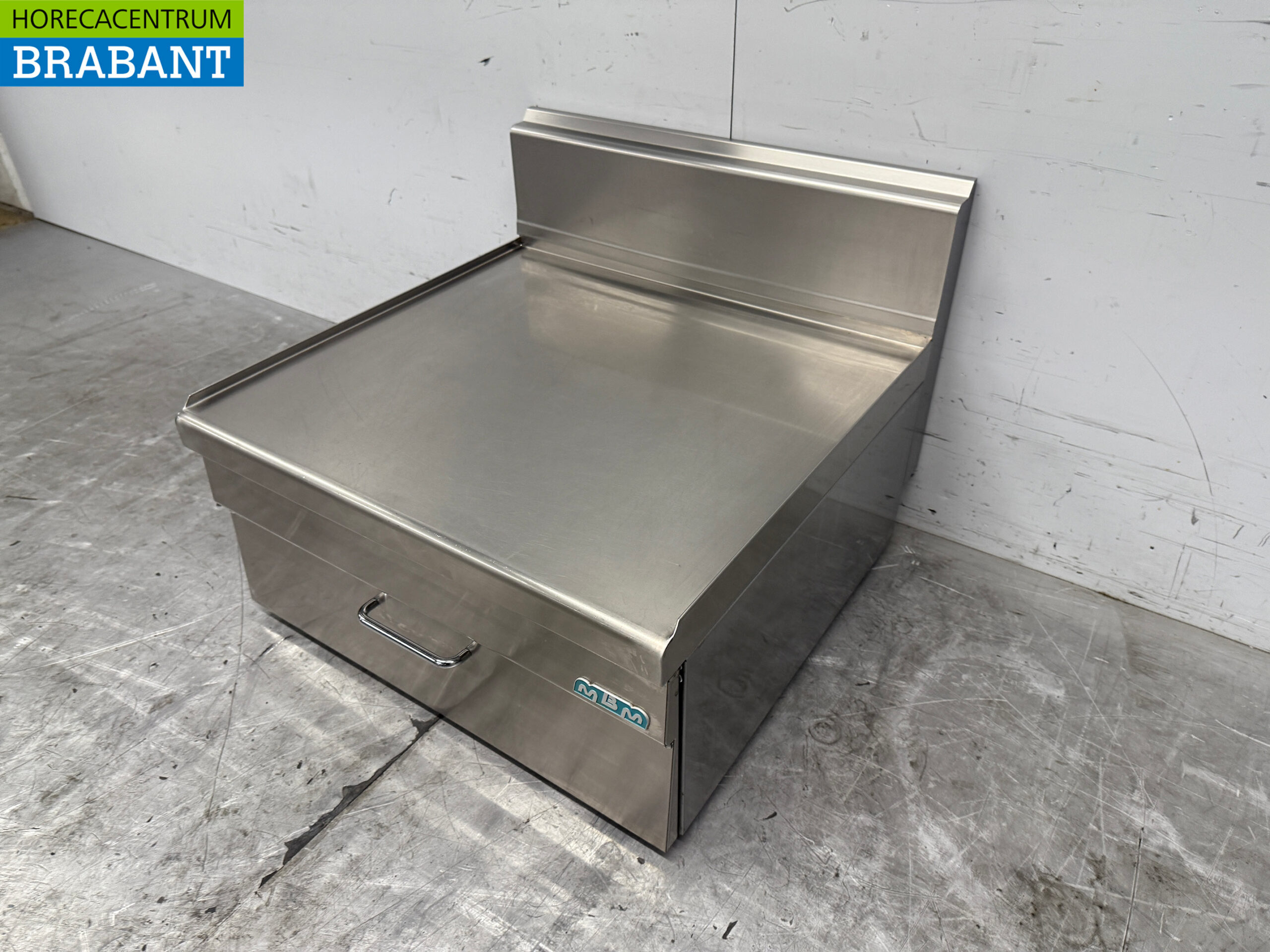 Unité de travail MBM en acier inoxydable Unité aveugle neutre 60 cm Horeca – Image 2