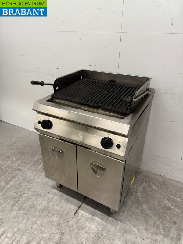 Lava Grill en acier inoxydable Gril en pierre 70 cm GAS Restauration – Image 2