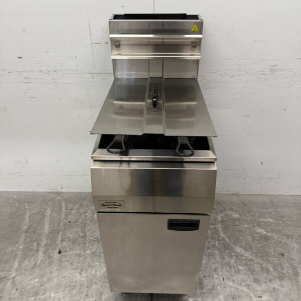 Friteuse Combisteel en acier inoxydable 21 litres GAS Restauration