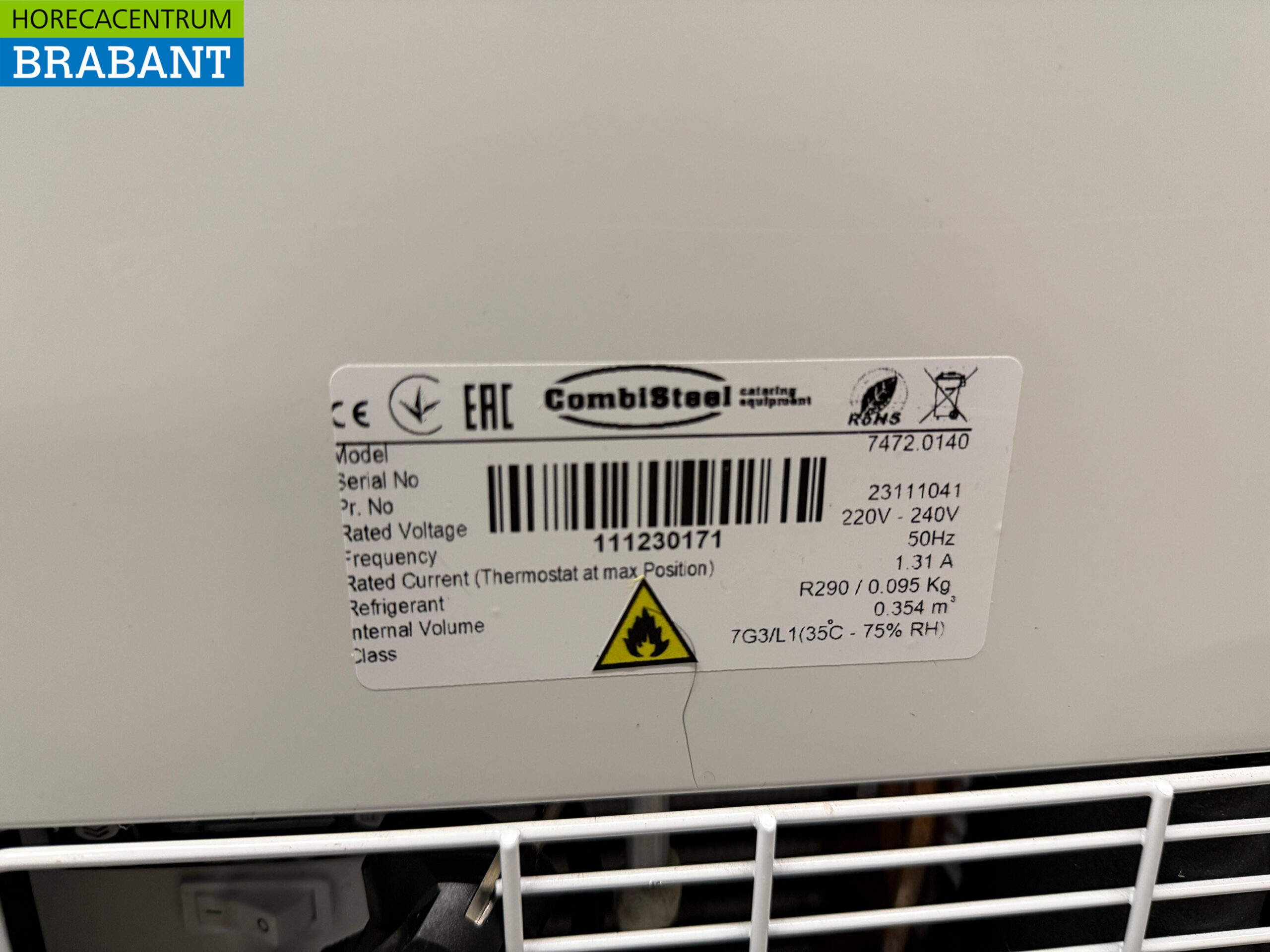 Combisteel mobile Ibiza Scoop vitrine à glace 8 plateaux 230V Horeca – Image 8