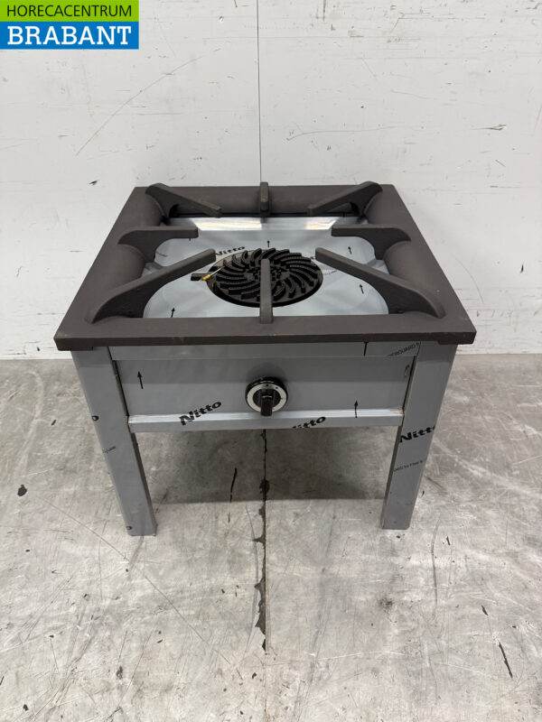 Brûleur Hokker Wok en acier inoxydable Wok 8 kW Horeca