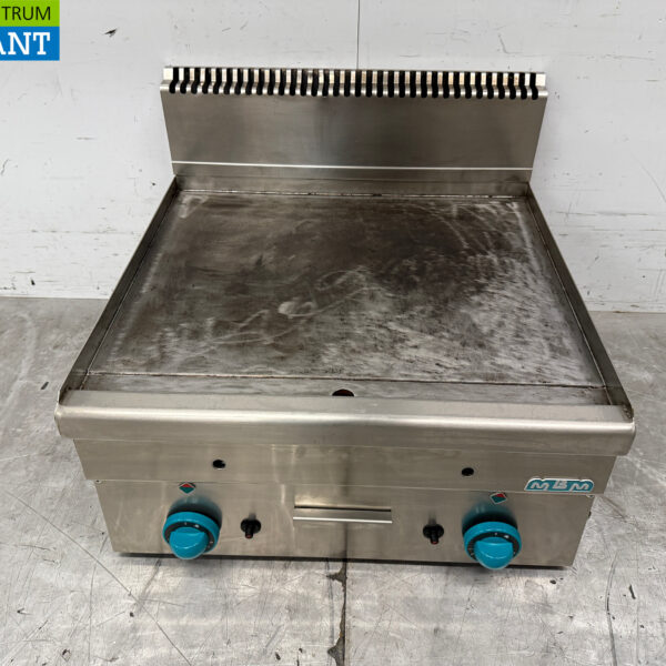 Planche de cuisson MBM en acier inoxydable Planche de cuisson 60 cm GAS Restauration