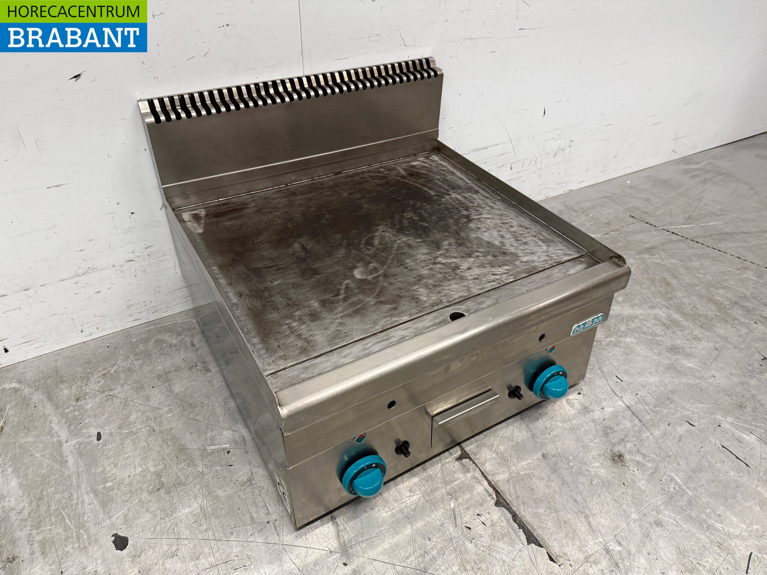 Planche de cuisson MBM en acier inoxydable Planche de cuisson 60 cm GAS Restauration – Image 3