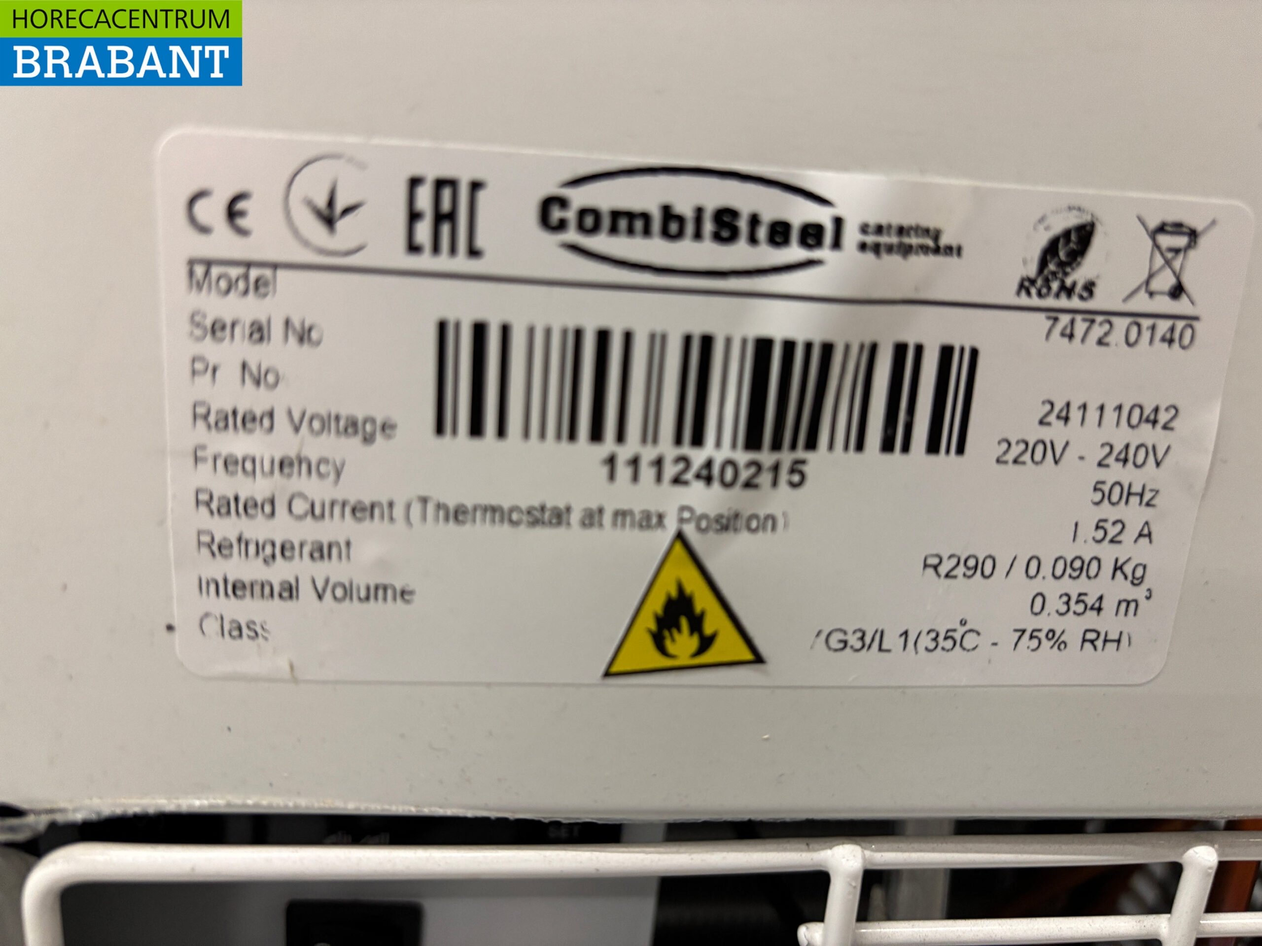 Combisteel mobile Ibiza Scoop vitrine à glace 8 plateaux 230V Horeca – Image 7