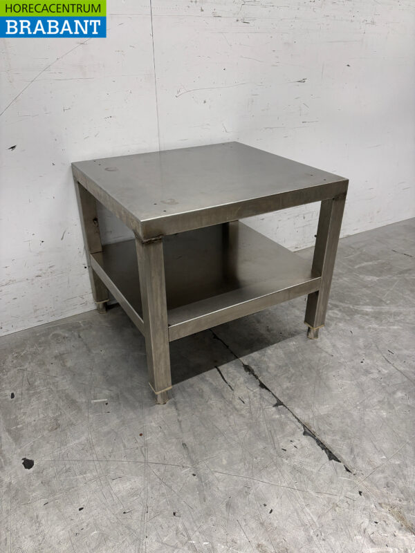 Etagère en acier inoxydable 51,5 x 47,5 x 46 cm Restauration – Image 2