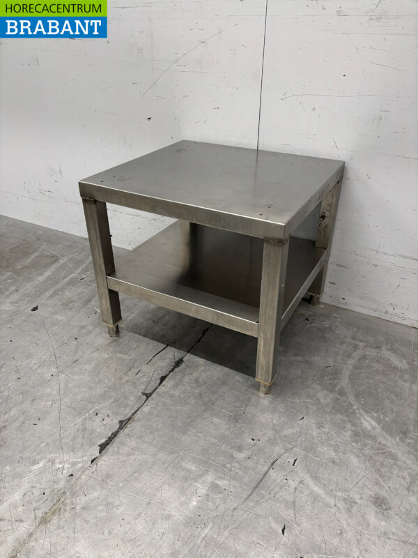 Etagère en acier inoxydable 51,5 x 47,5 x 46 cm Restauration – Image 3