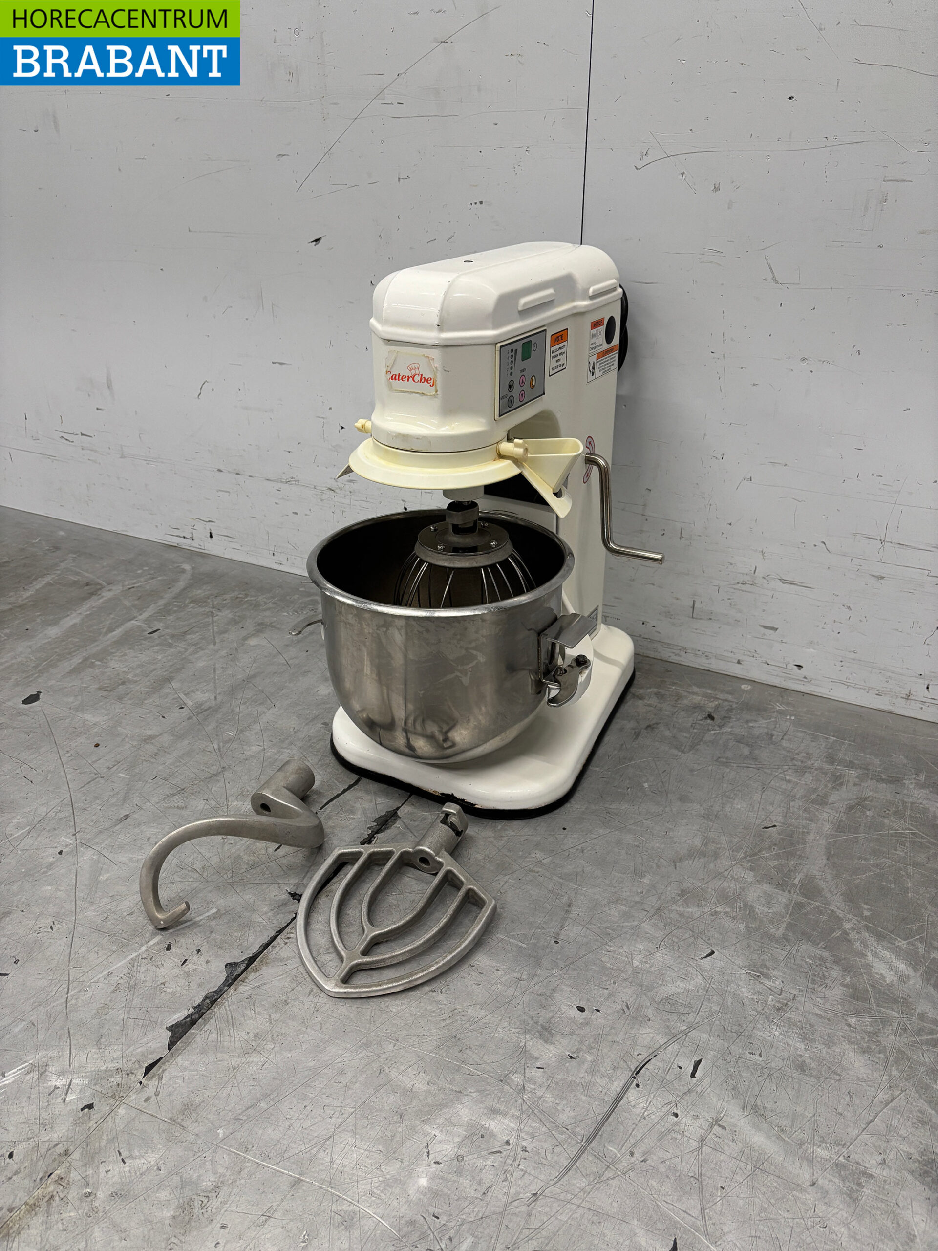 Caterchef Planet Mixer Tub en acier inoxydable 10 litres 230V Catering – Image 3