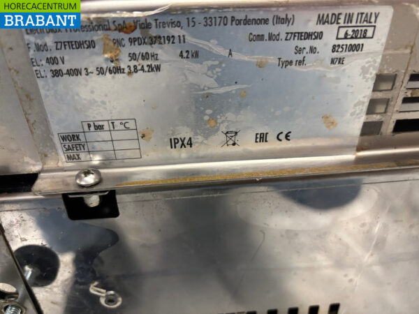 Planche à griller Zanussi en acier inoxydable Planche à griller 40 cm 400V Horeca – Image 5