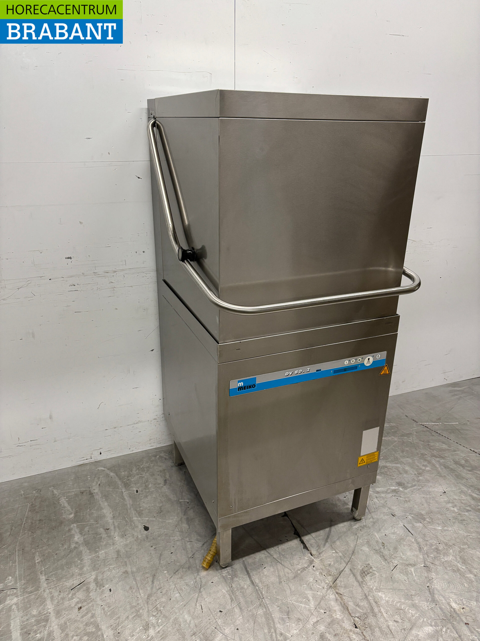 Lave-vaisselle à passage Meiko en acier inoxydable avec pompe de vidange 400V Horeca – Image 2