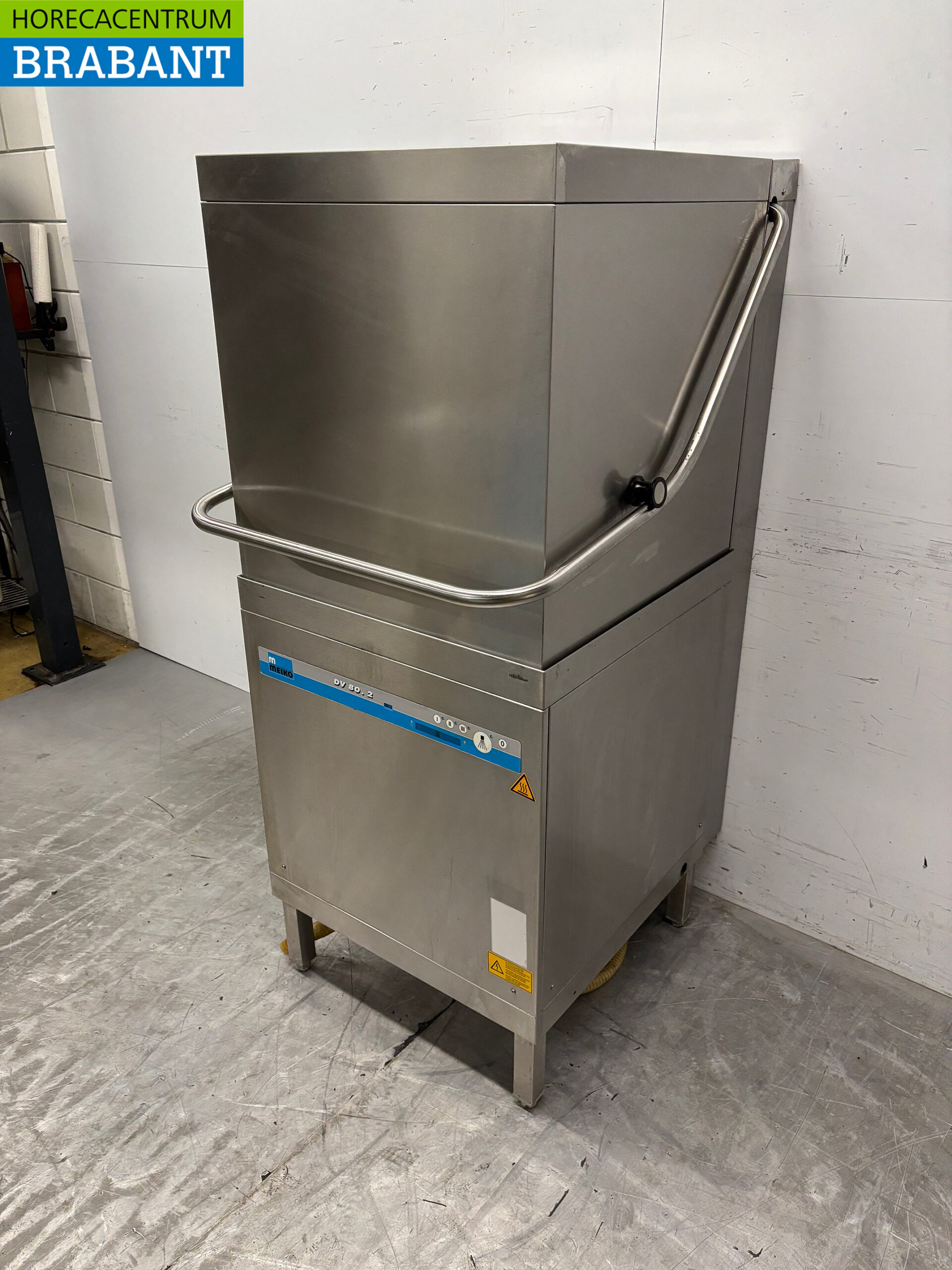 Lave-vaisselle à passage Meiko en acier inoxydable avec pompe de vidange 400V Horeca – Image 3